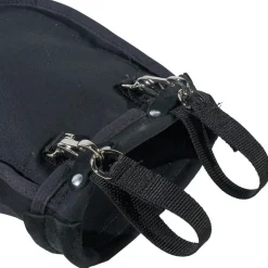Tool Pouch: 1 Pocket, Nylon, Black