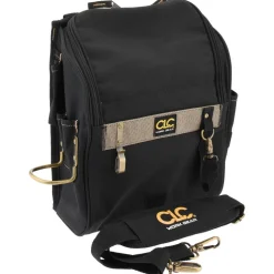Tool Pouch: 21 Pockets, Polyester, Black