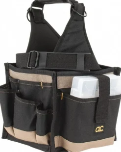 Tool Tote: 25 Pocket, 8" Wide, 8" Deep, 16" High