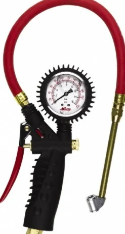 0 to 230 psi Dial Dual Head Tire Pressure Gauge