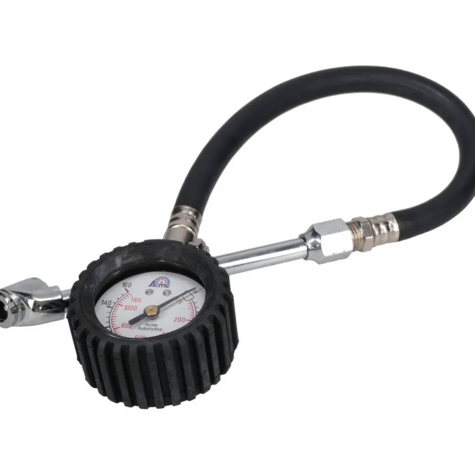 0 to 160 psi Dial Dual Tire Pressure Gauge