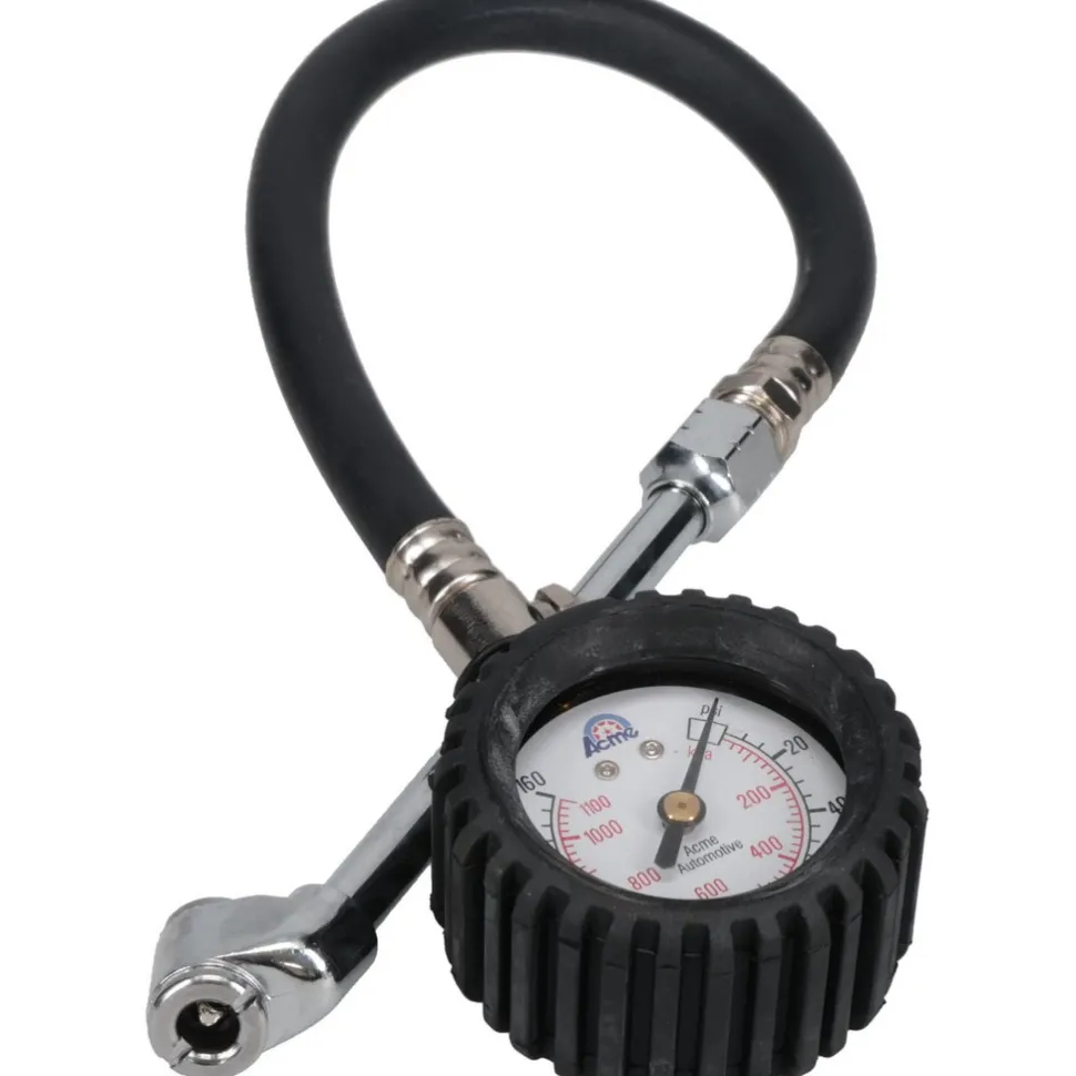 0 to 160 psi Dial Dual Tire Pressure Gauge