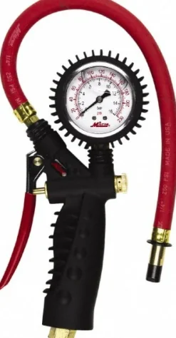 0 to 230 psi Dial Straight Tire Pressure Gauge