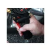 0 to 255 psi Digital Straight Foot Dual Head Tire Pressure Gauge