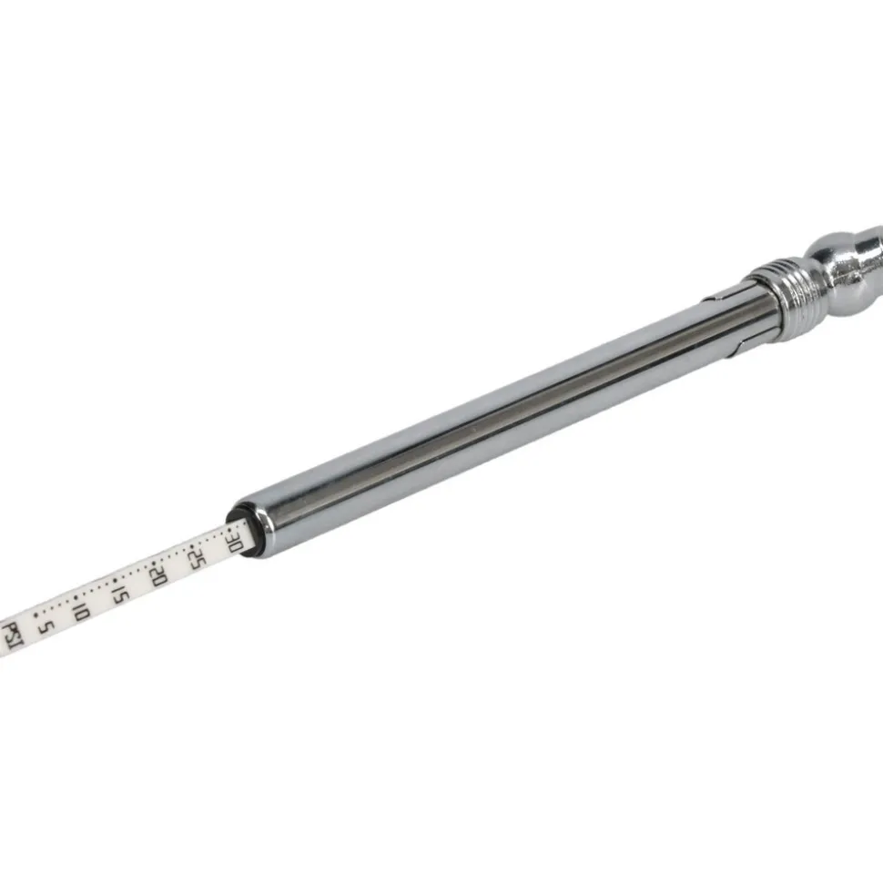 5 to 50 psi Pencil Ball Tire Pressure Gauge