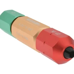0.251 to 0.5" Ring Dia Range, M2 Handle Size, Aluminum, Pin Gage Handle