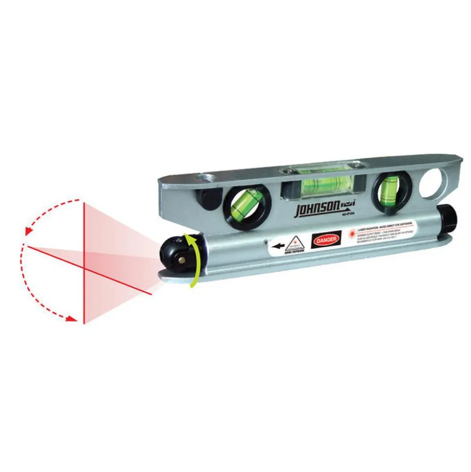 Torpedo Laser Level: 1 Beam, Class III, Red Beam