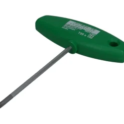 Torx® Key: T-Handle, T20, Chrome-Plated