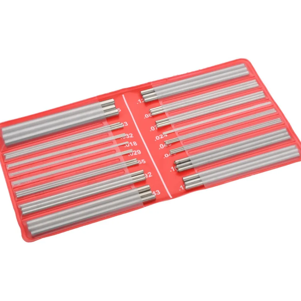 48 to 3 TPI, 0.5 to 6mm Pitch, 3" Long, Thread Pitch Dia Measuring Wire
