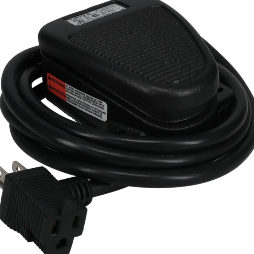 1 Treadle, 15 Amp, 3/4 hp, Momentary (MO), SPST, Electric Foot Switch