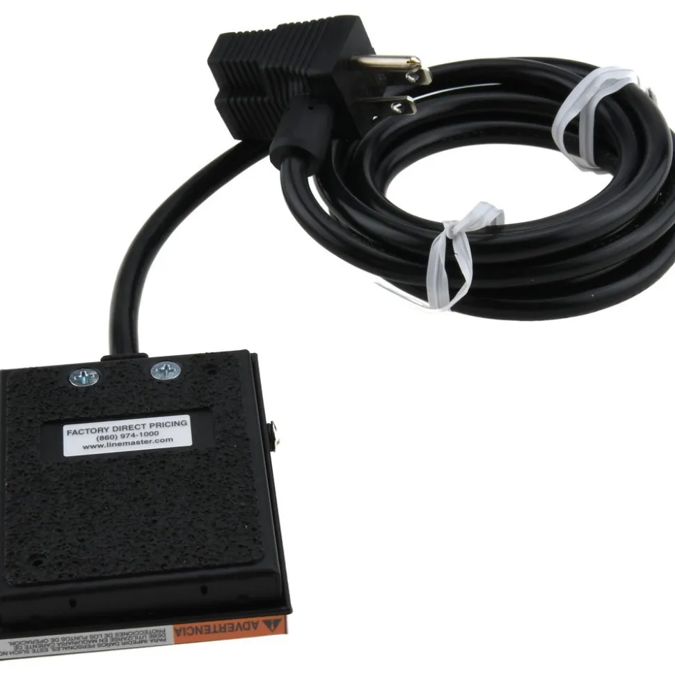 1 Treadle, 10 Amp, 1/2 hp, Momentary (MO), SPDT, Electric Foot Switch