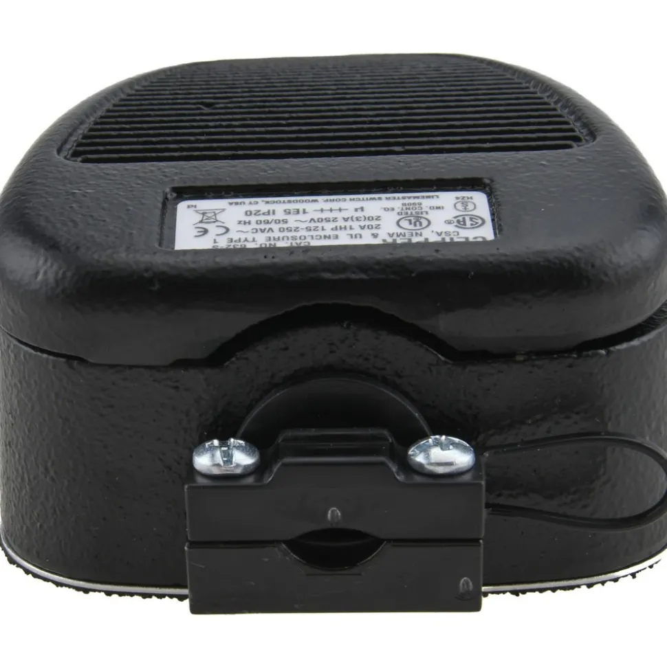 1 Treadle, 20 Amp, 1 hp, Momentary (MO), SPDT, Electric Foot Switch