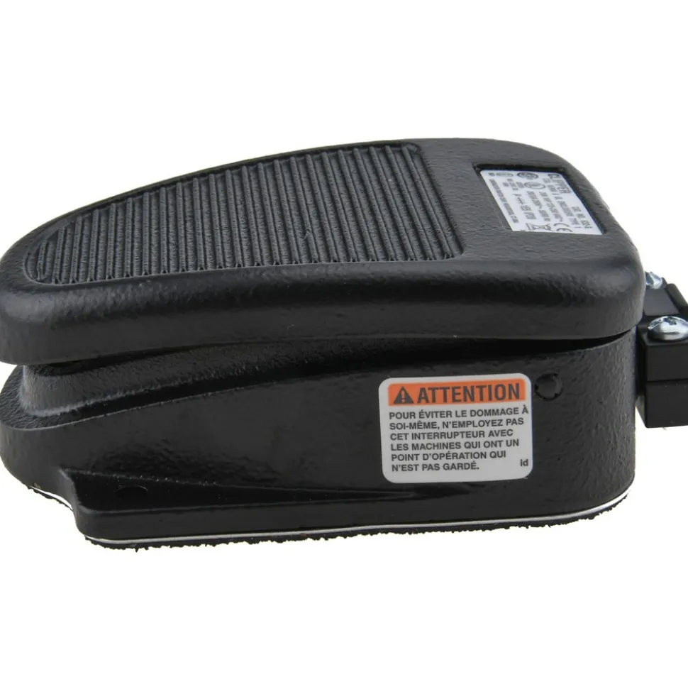 1 Treadle, 20 Amp, 1 hp, Momentary (MO), SPDT, Electric Foot Switch