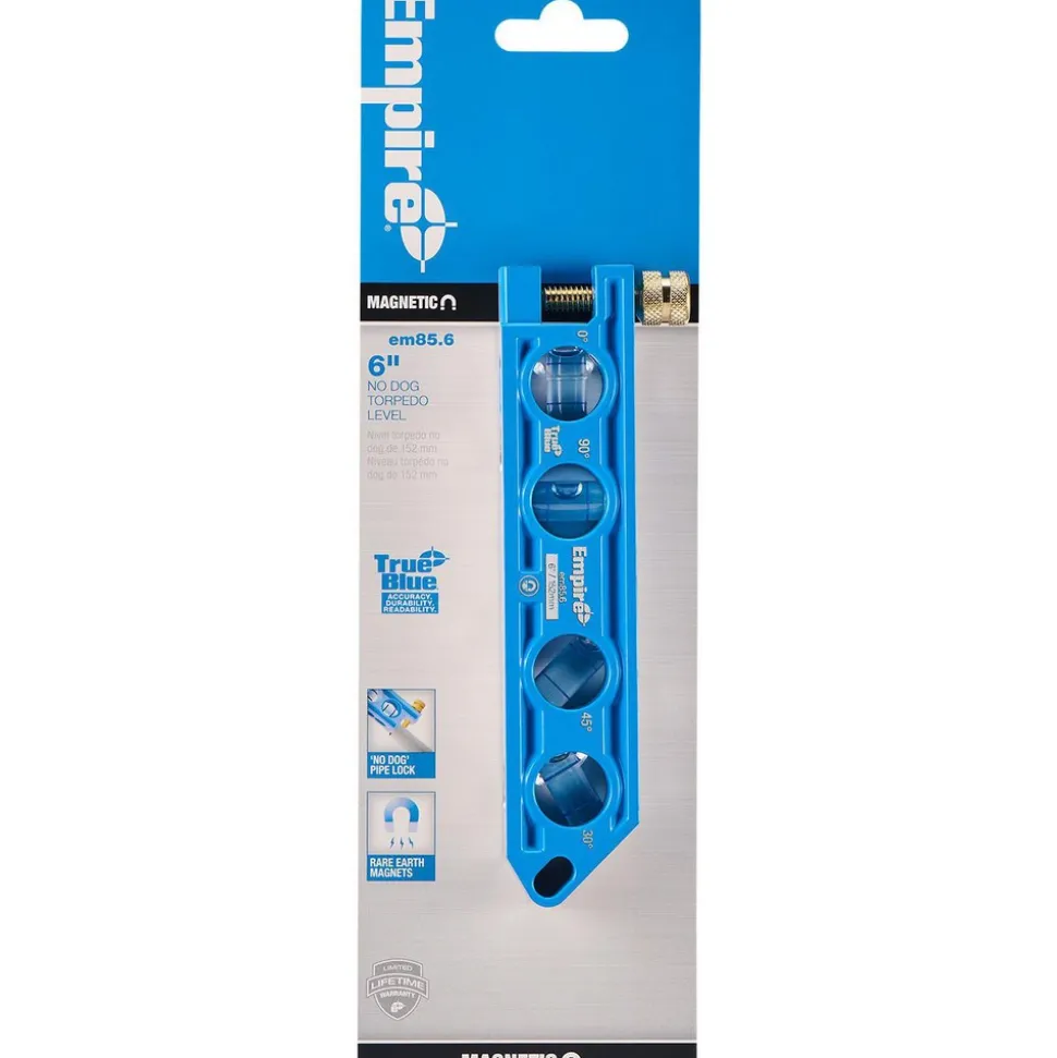 6" TRUE BLUE®Die Cast Torpedo Level