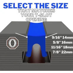 T-Slot Cover: 5/8