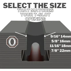 T-Slot Cover: 5/8