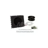 3/8" Tube OD, 1 Fan Mount, Liquid-To-Air Copper Tubed Process Equipment Heat Exchanger