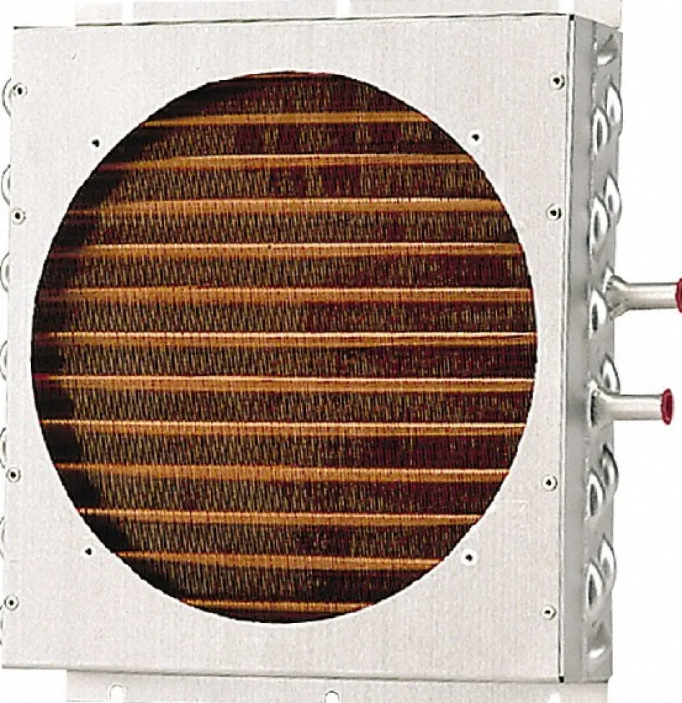 1/2" Tube OD, 1 Fan Mount, Liquid-To-Air Stainless Steel Tubed Process Equipment Heat Exchanger