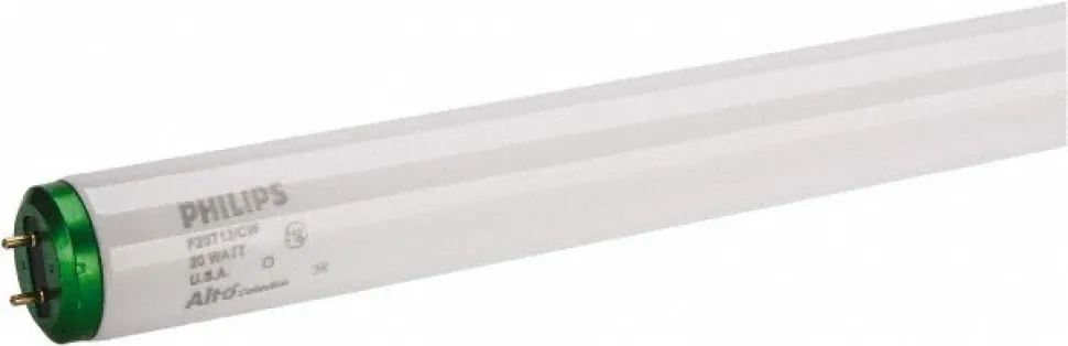 Tubular Fluorescent Lamp: 20 W, T12, Medium Bi-Pin