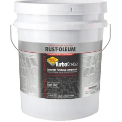 TurboKrete Concrete Patching Compound, Light Gray, Large Kit