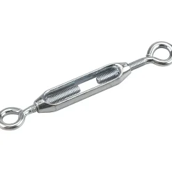 Turnbuckles: Turnbuckle Type: Eye & Eye; Thread Size: 1/4 in; Turn-up: 7.625