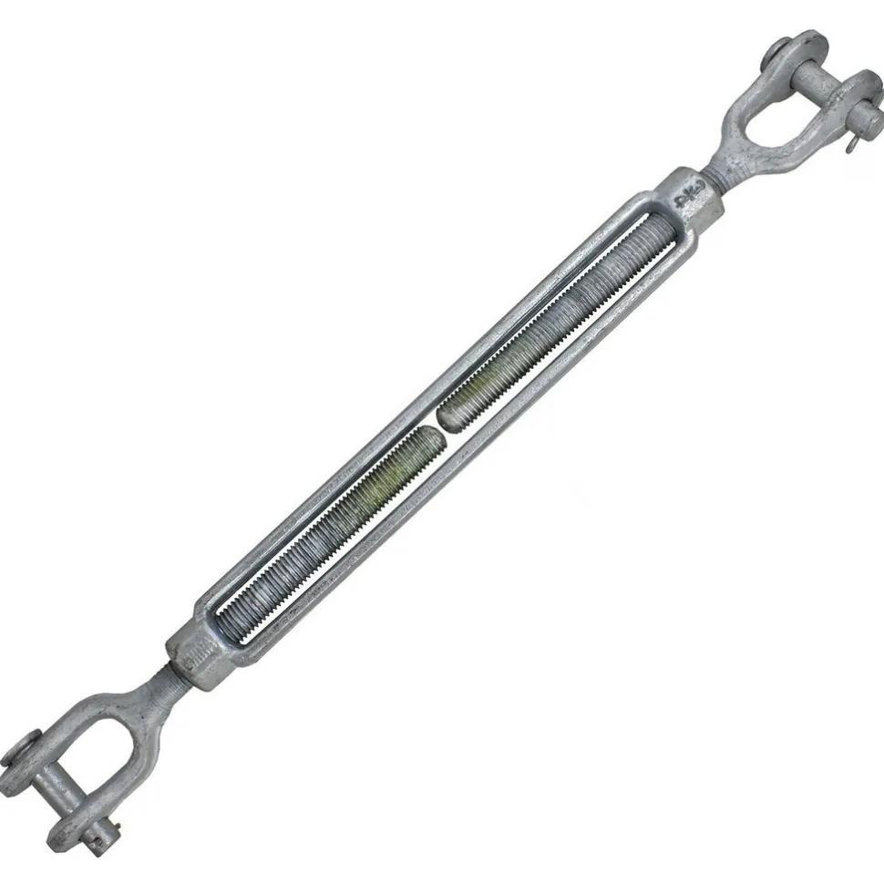 Turnbuckles: Turnbuckle Type: Jaw & Jaw; Thread Size: 3/4-12 in; Turn-up: 12