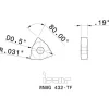 Turning Insert: WNMG 432-TF IC908, Carbide