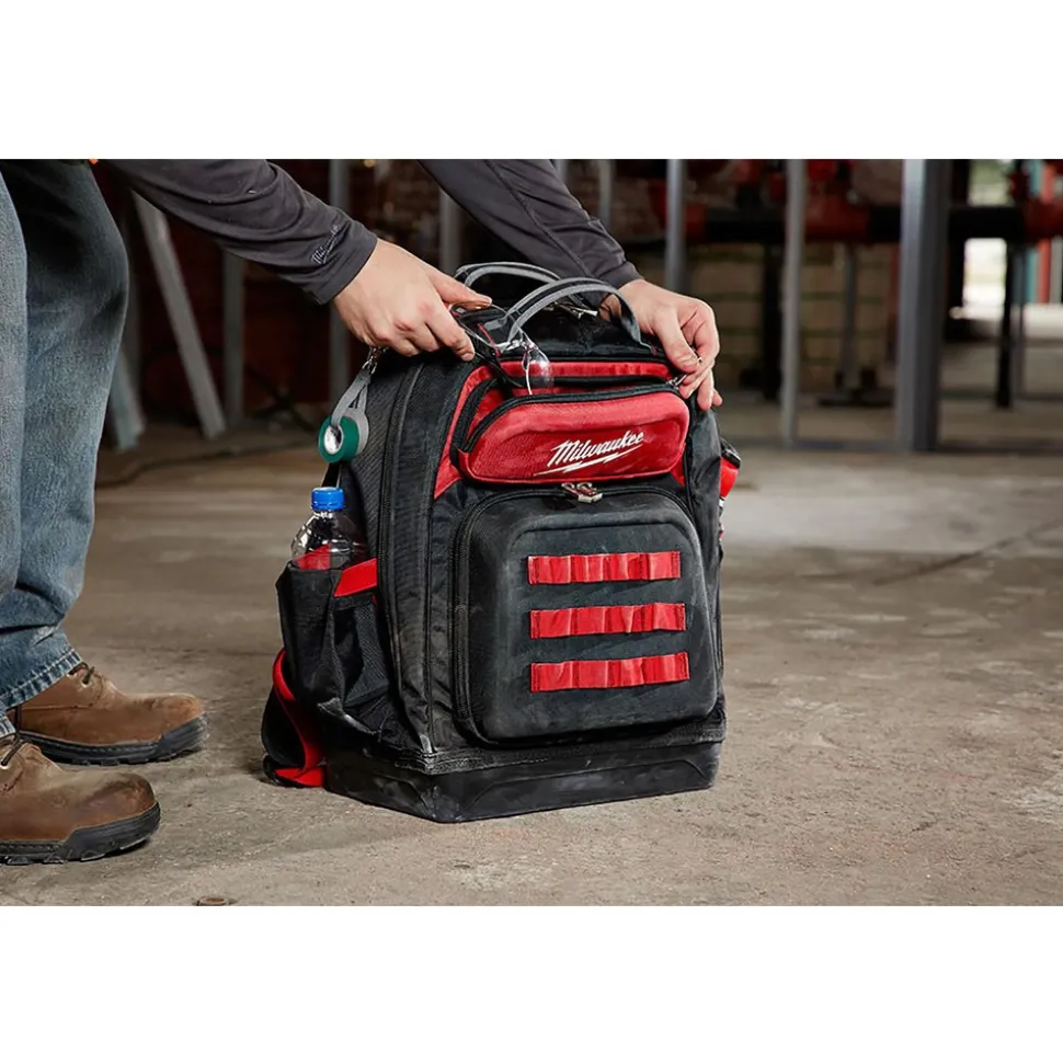 Ultimate Jobsite Backpack: 9.45" High, 17.3" Long, 20.1" Wide, 48 Pockets