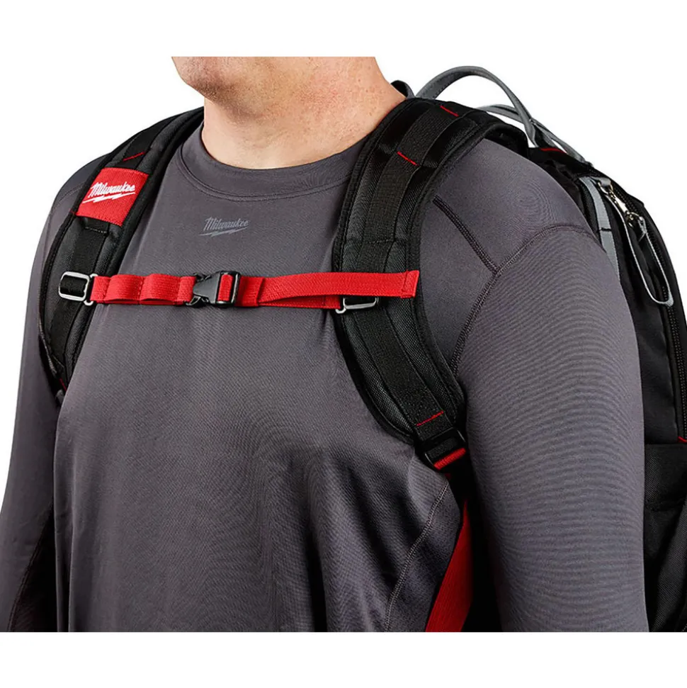 Ultimate Jobsite Backpack: 9.45" High, 17.3" Long, 20.1" Wide, 48 Pockets
