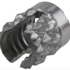 #4-40 UNC Stainless Steel Flush Press Fit Threaded Insert for Plastic