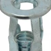 1/4-20 UNC Thread, Clear Zinc Plated, Steel, Screwdriver Installed Rivet Nut