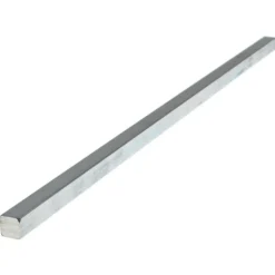 Undersized Key Stock: 5/16" High, 5/16" Wide, 12" Long, Steel, Zinc-Plated