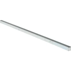 Undersized Key Stock: 5/16" High, 5/16" Wide, 12" Long, Steel, Zinc-Plated