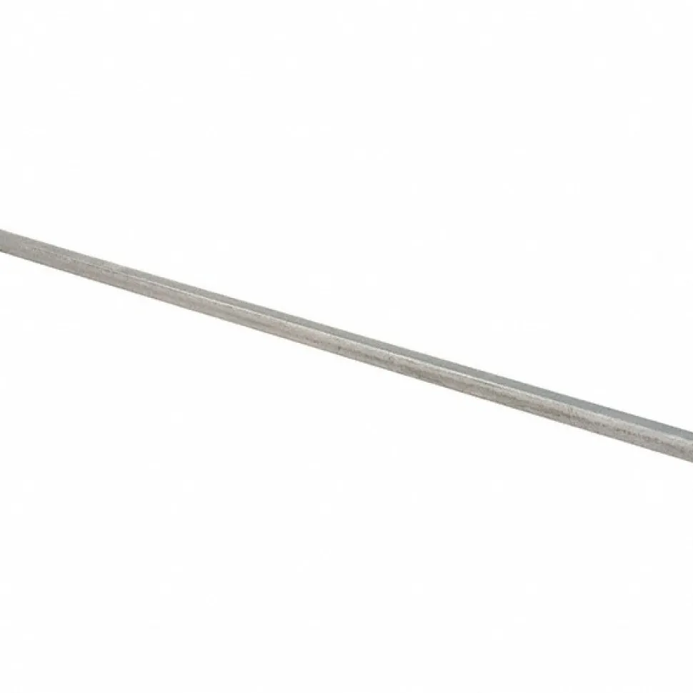 Undersized Key Stock: 1/4" High, 1/4" Wide, 12" Long, Cold Drawn Steel, Plain Finish