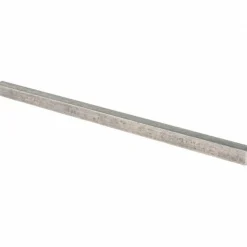 Undersized Key Stock: 1/2" High, 1/2" Wide, 12" Long, Cold Drawn Steel, Plain Finish