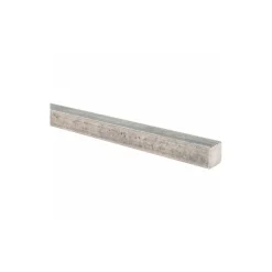 Undersized Key Stock: 1/2