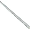 Undersized Key Stock: 1/4" High, 1/4" Wide, 12" Long, Steel, Zinc-Plated