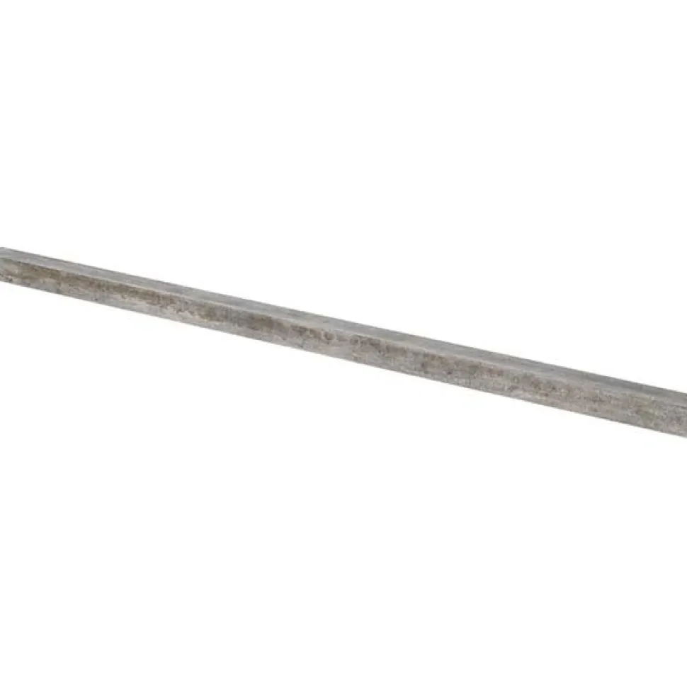 Undersized Key Stock: 7/16" High, 7/16" Wide, 12" Long, Cold Drawn Steel, Plain Finish