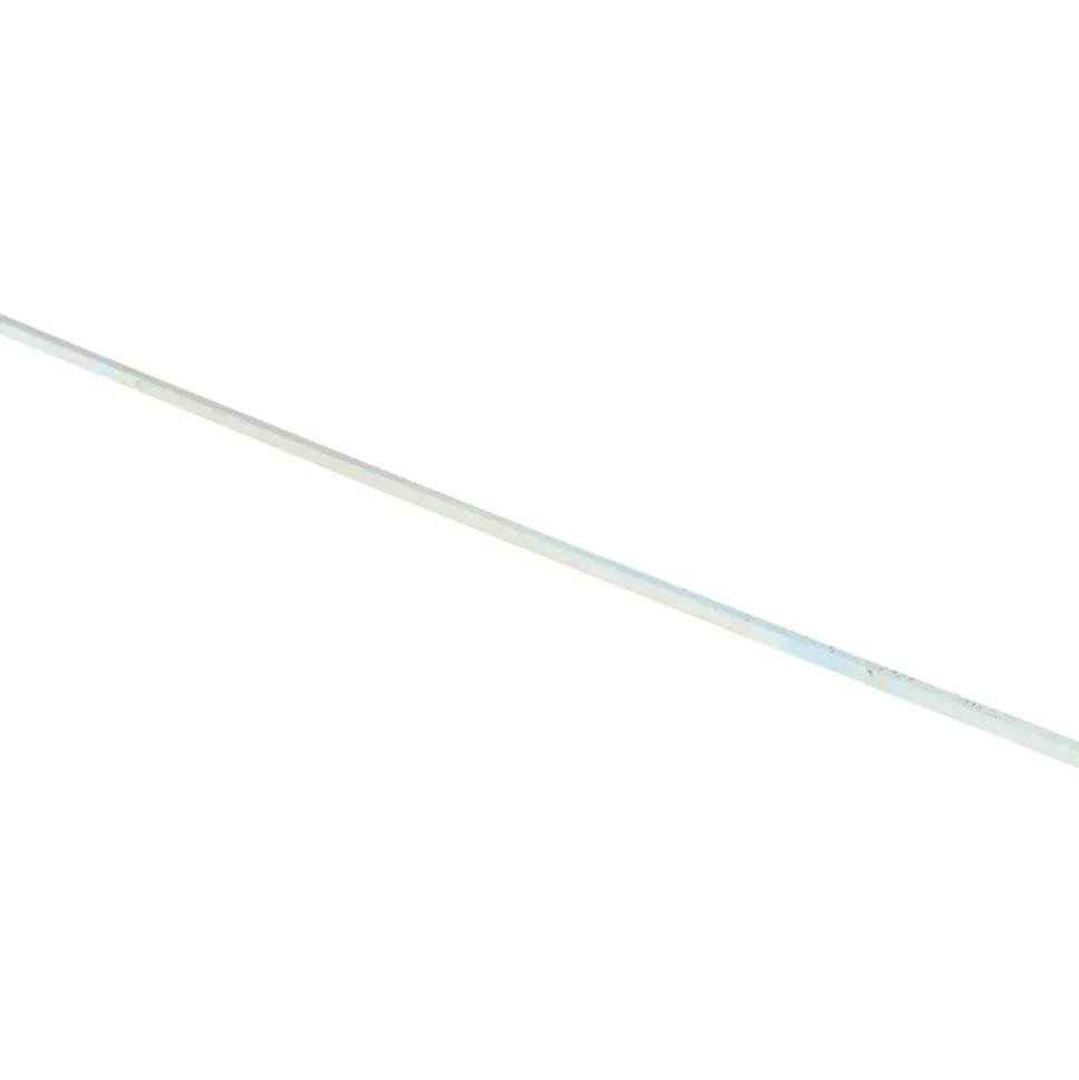 Undersized Key Stock: 1/8" High, 1/8" Wide, 12" Long, Steel, Zinc-Plated