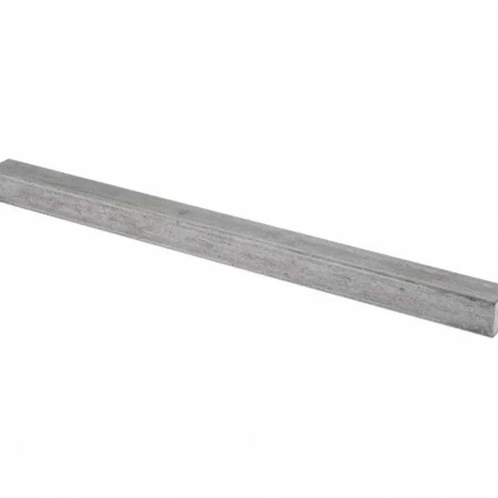 Undersized Key Stock: 3/4" High, 3/4" Wide, 12" Long, Cold Drawn Steel, Plain Finish