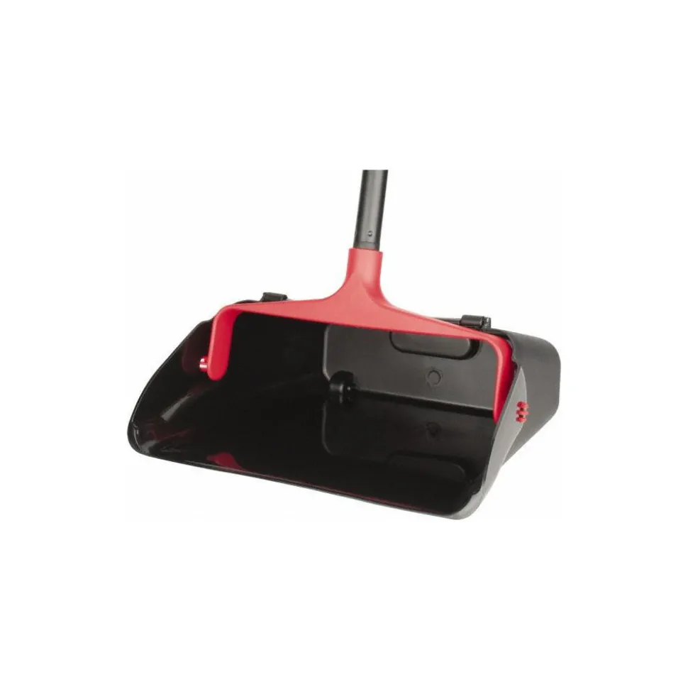Upright Dustpan: Plastic Body, 33" Handle