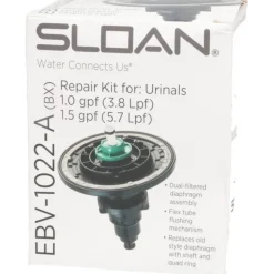 Urinal Flush Valve Diaphragm Inside Part Kit: Use With Sensor Operated Flushometer
