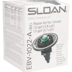 Urinal Flush Valve Diaphragm Inside Part Kit: Use With Sensor Operated Flushometer