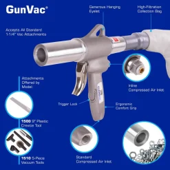 Vacuum Air Gun Kit