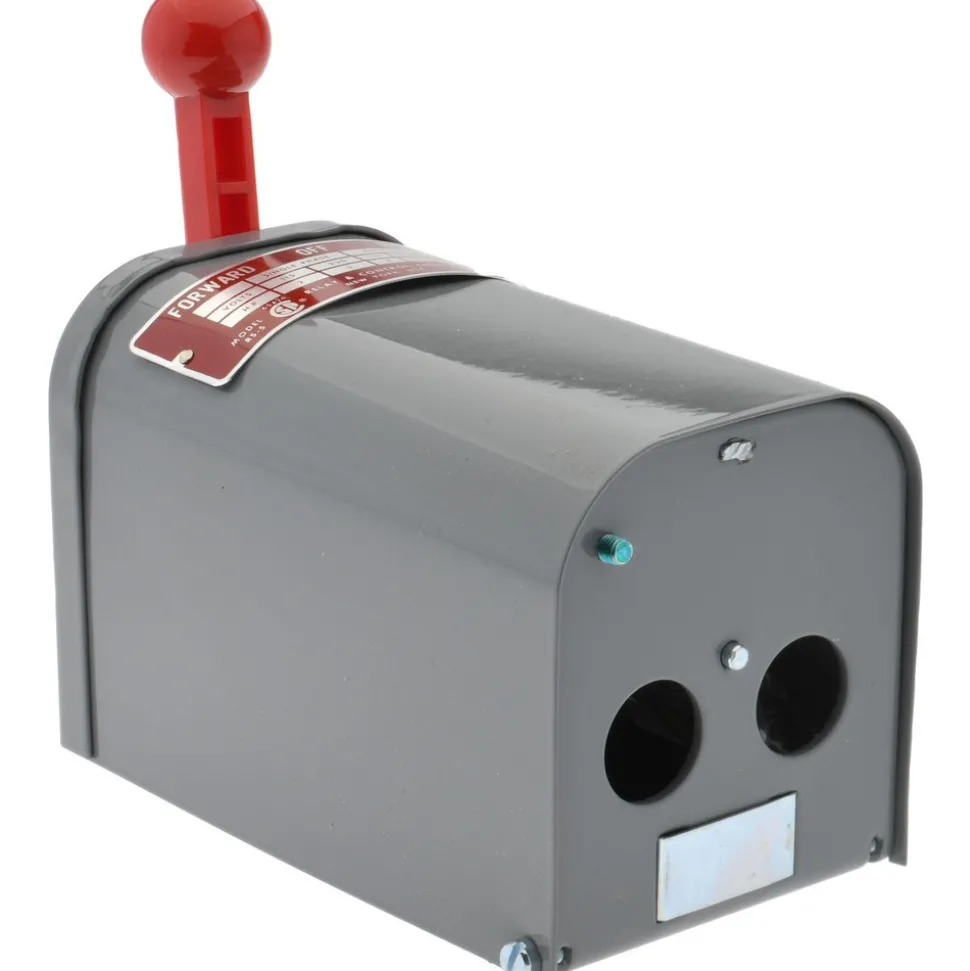 230 VAC/VDC, 550 VAC Input Volt, Maintained (MA), Enclosed Drum Switch