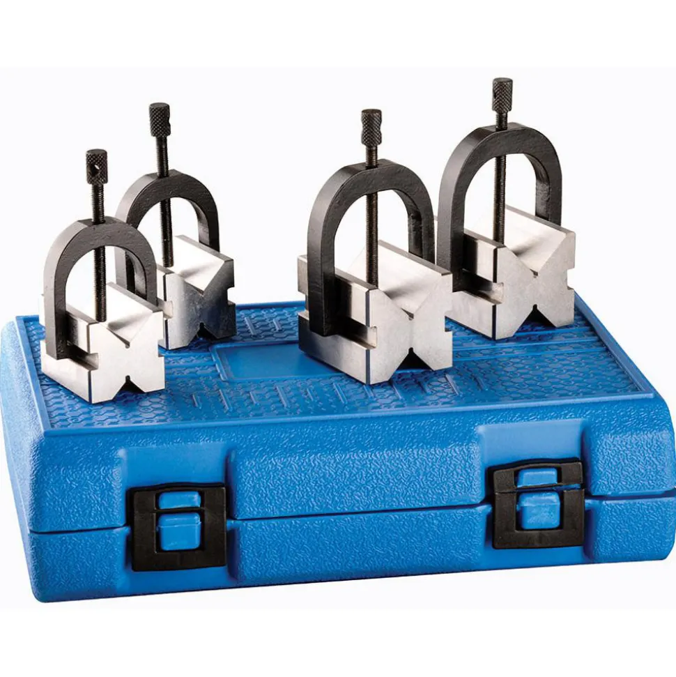 V-Block: 1-1/2" Max Capacity, 90° V Angle