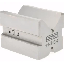 V-Block: 1-3/32" Max Capacity, 90° V Angle