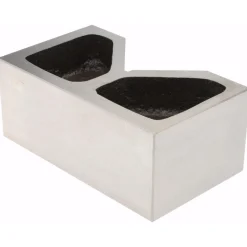 V-Block: 3-1/16" Max Capacity, 90° V Angle