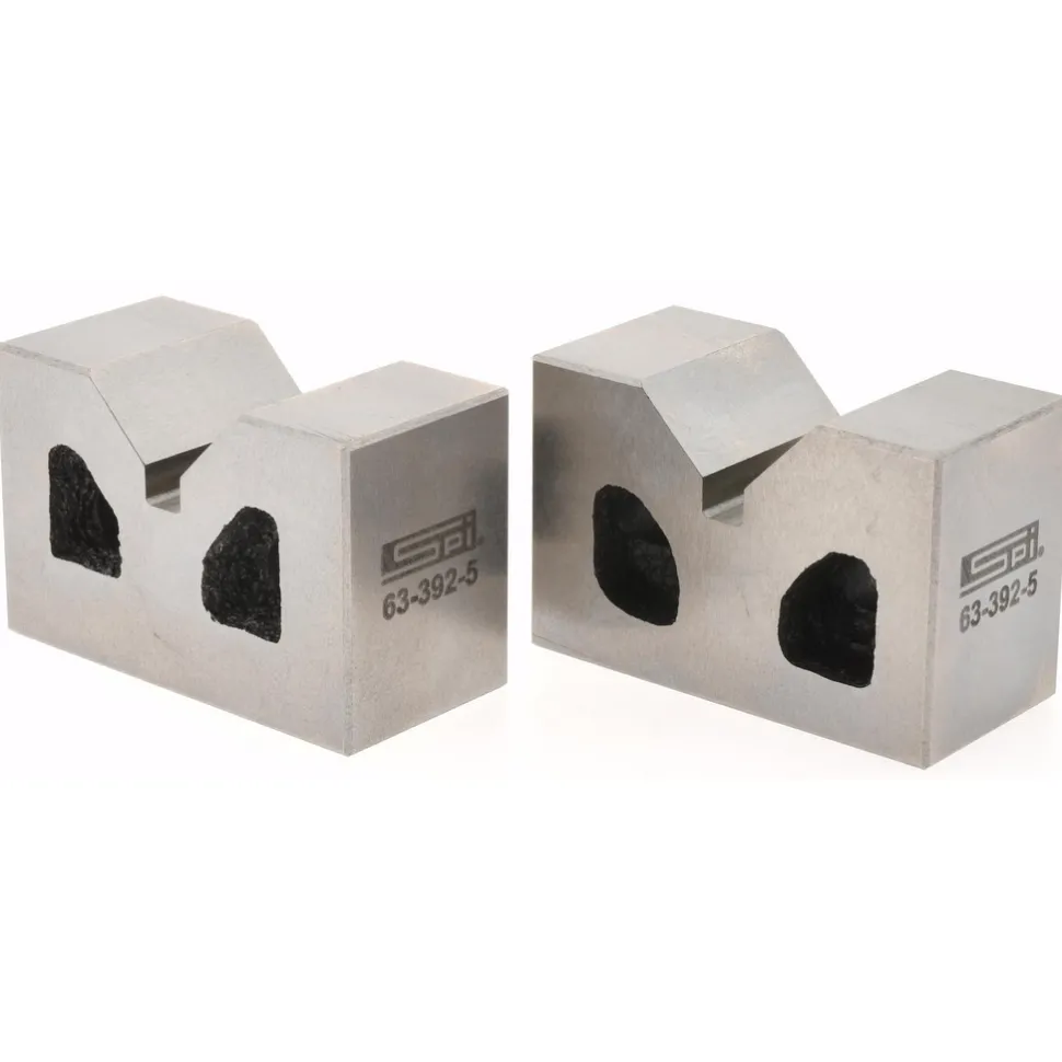 V-Block: 1" Max Capacity, 90° V Angle