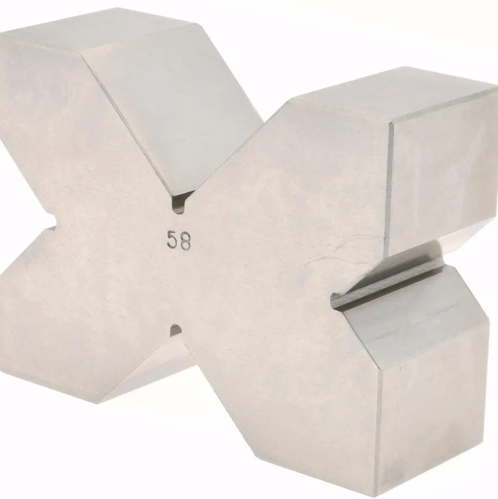 V-Block: 2" Max Capacity, 90° V Angle